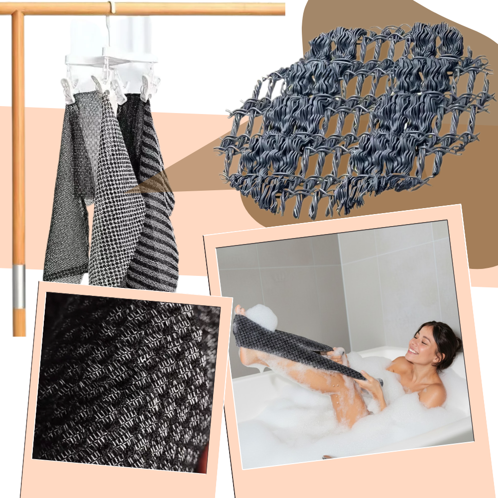 Eksfolierende Vaskeklut Med Dobbel Tekstur - Ozerty