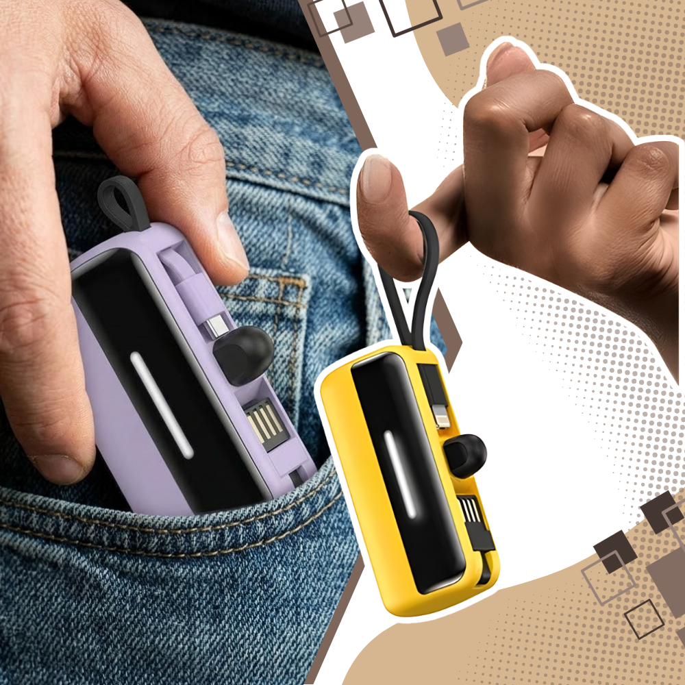 Effektiv, Pålitelig Mini Powerbank Med Stativ - Ozerty