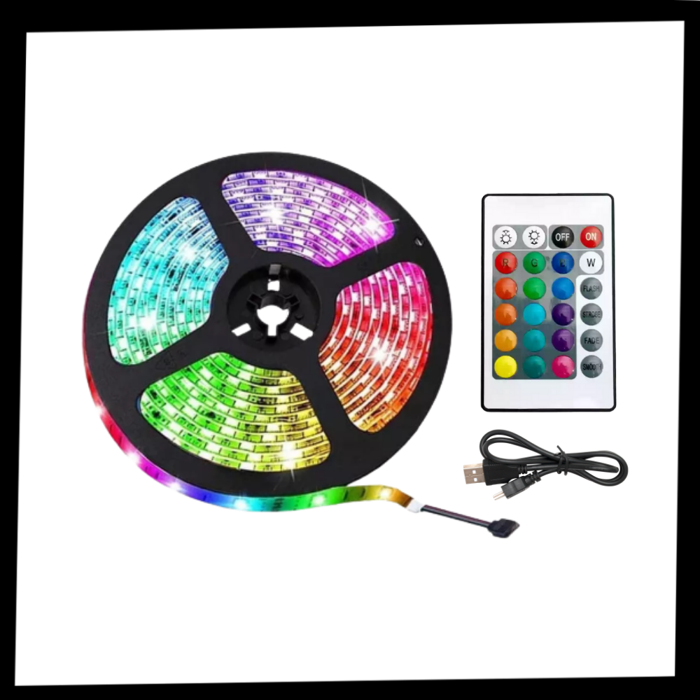 Energieffektiv RGB LED-strips

 - Ozerty