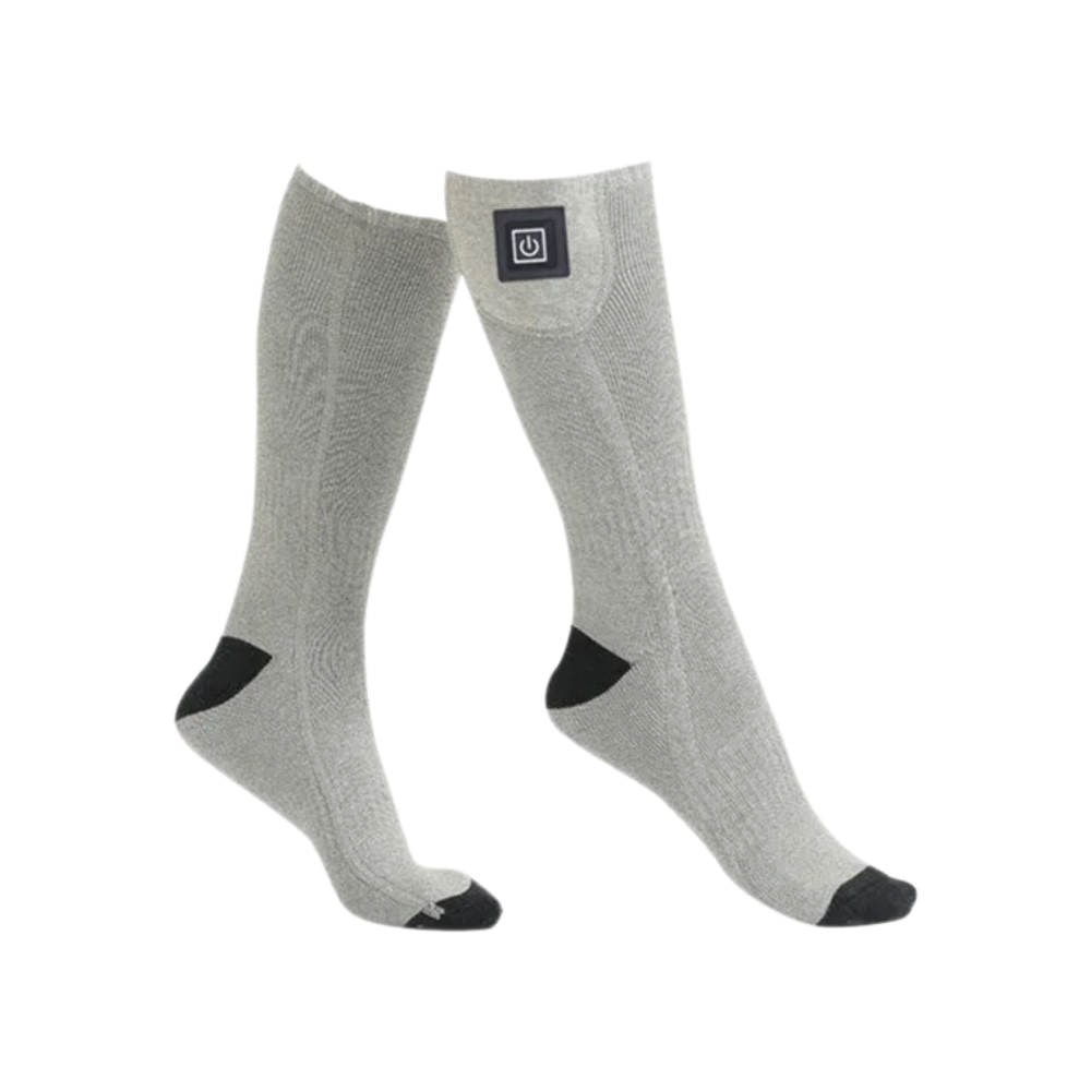Elektriske, Ergonomiske Varmesokker -Grå - Ozerty