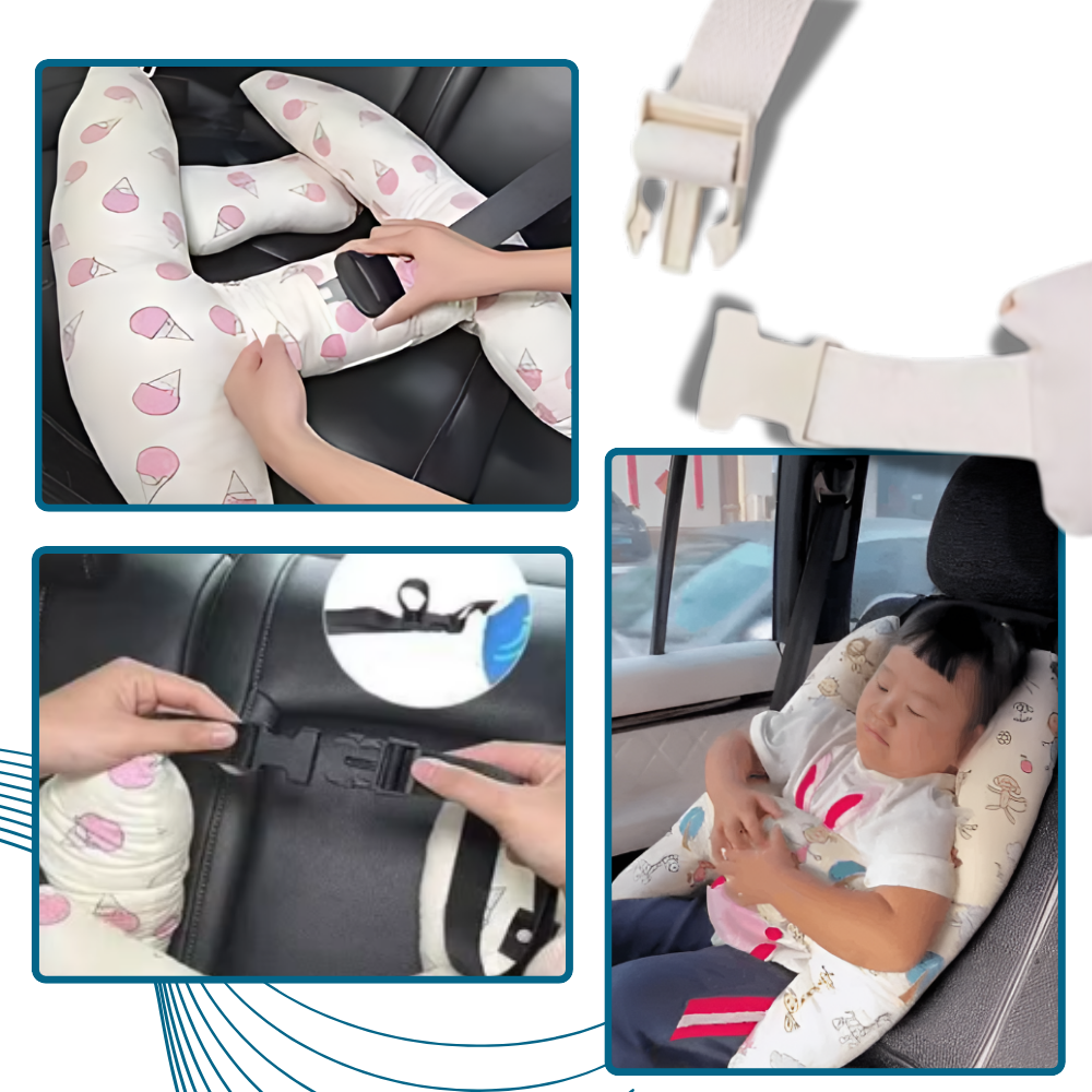 Nakkepute med ergonomisk støtte på reise

 - Ozerty