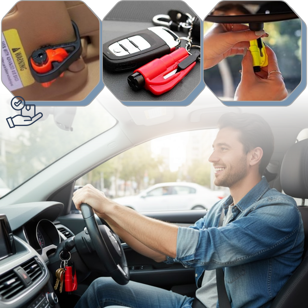 Uunnværlig 2-i-1 verktøy for oppbryting av biler