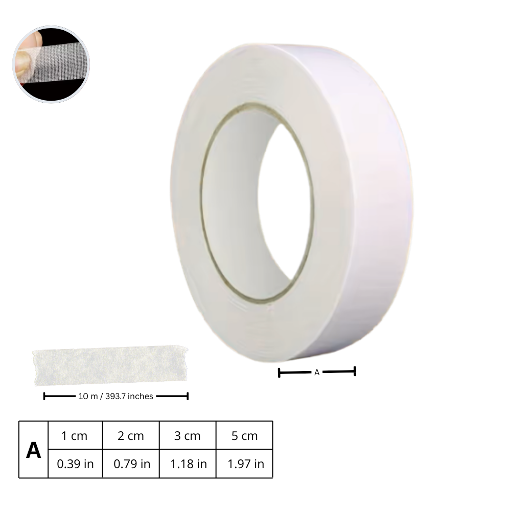 Sterkt Dobbeltsidig Tekstil-Vedheft - Ozerty