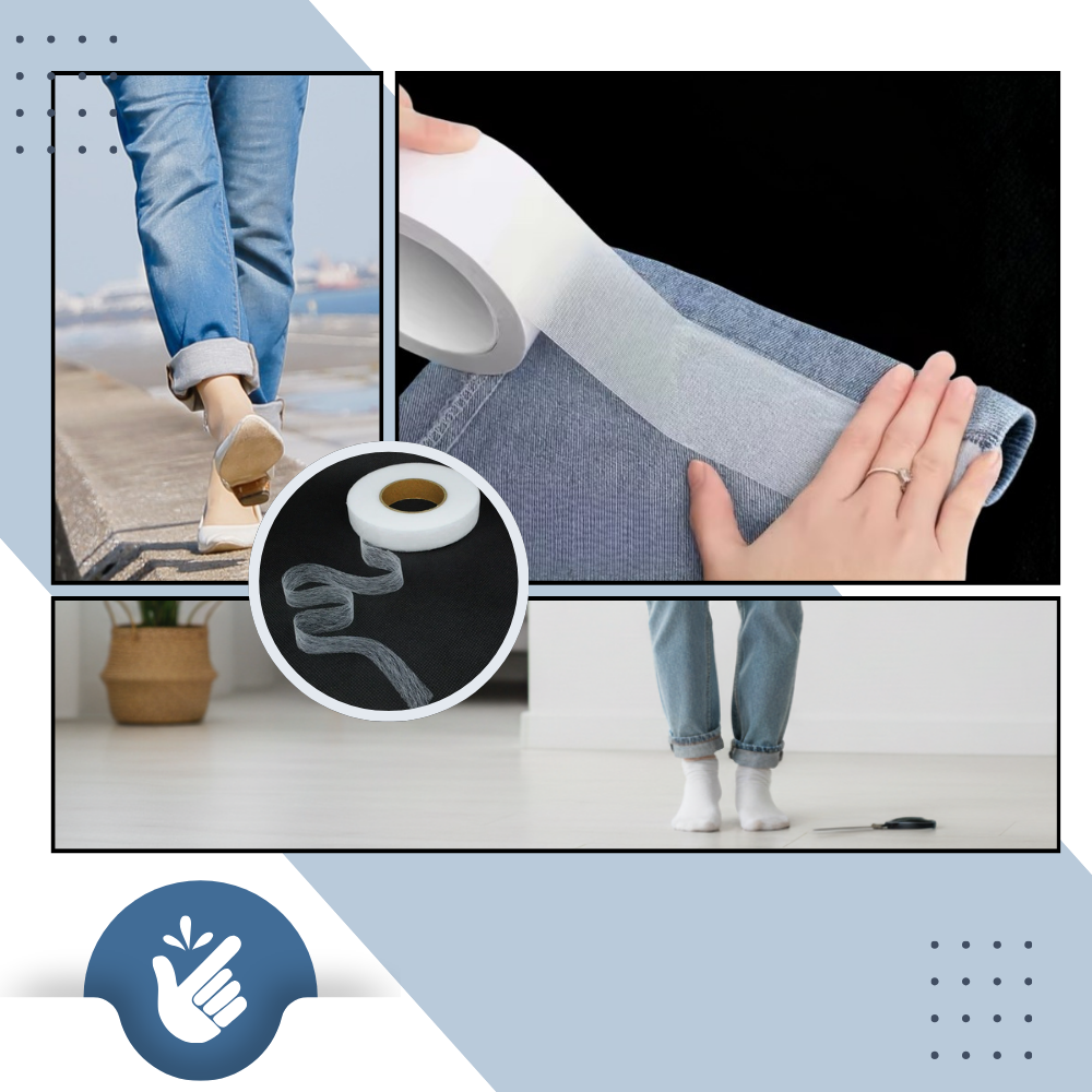 Sterkt Dobbeltsidig Tekstil-Vedheft - Ozerty