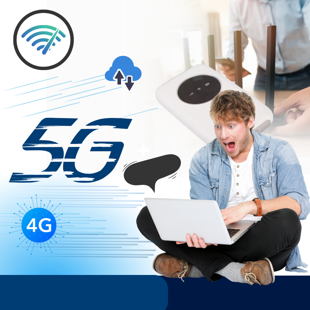 Fast Connect Bærbar Wifi - Ozerty