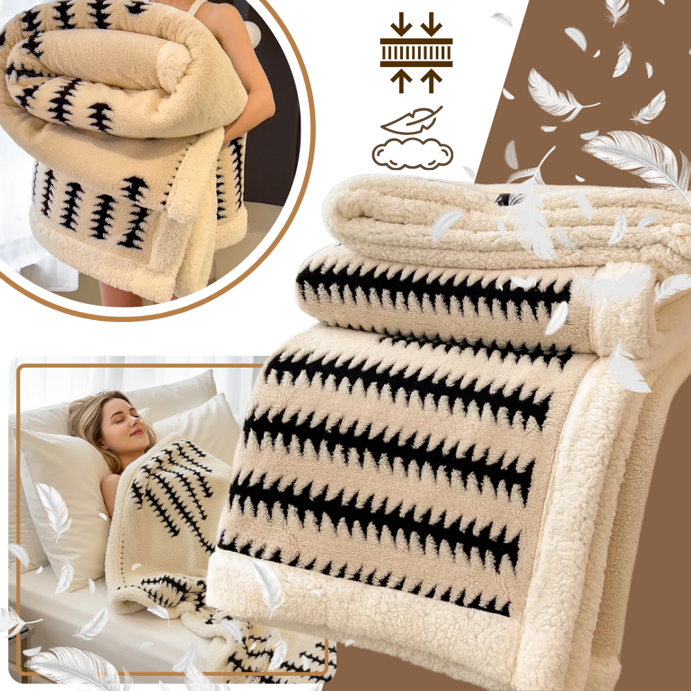 Fluffy Jacquard Vinterteppe - Ozerty