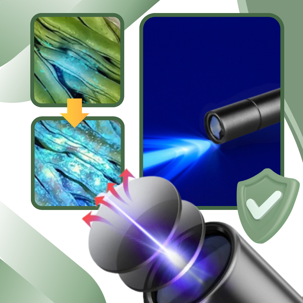 Multifunksjonelt UV-Lys til Matinspeksjon - Ozerty