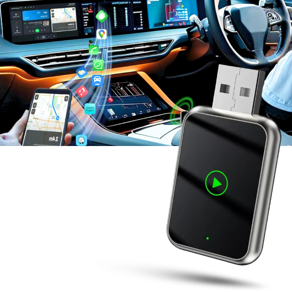 Funksjonell og Praktisk Trådløs CarPlay - Ozerty