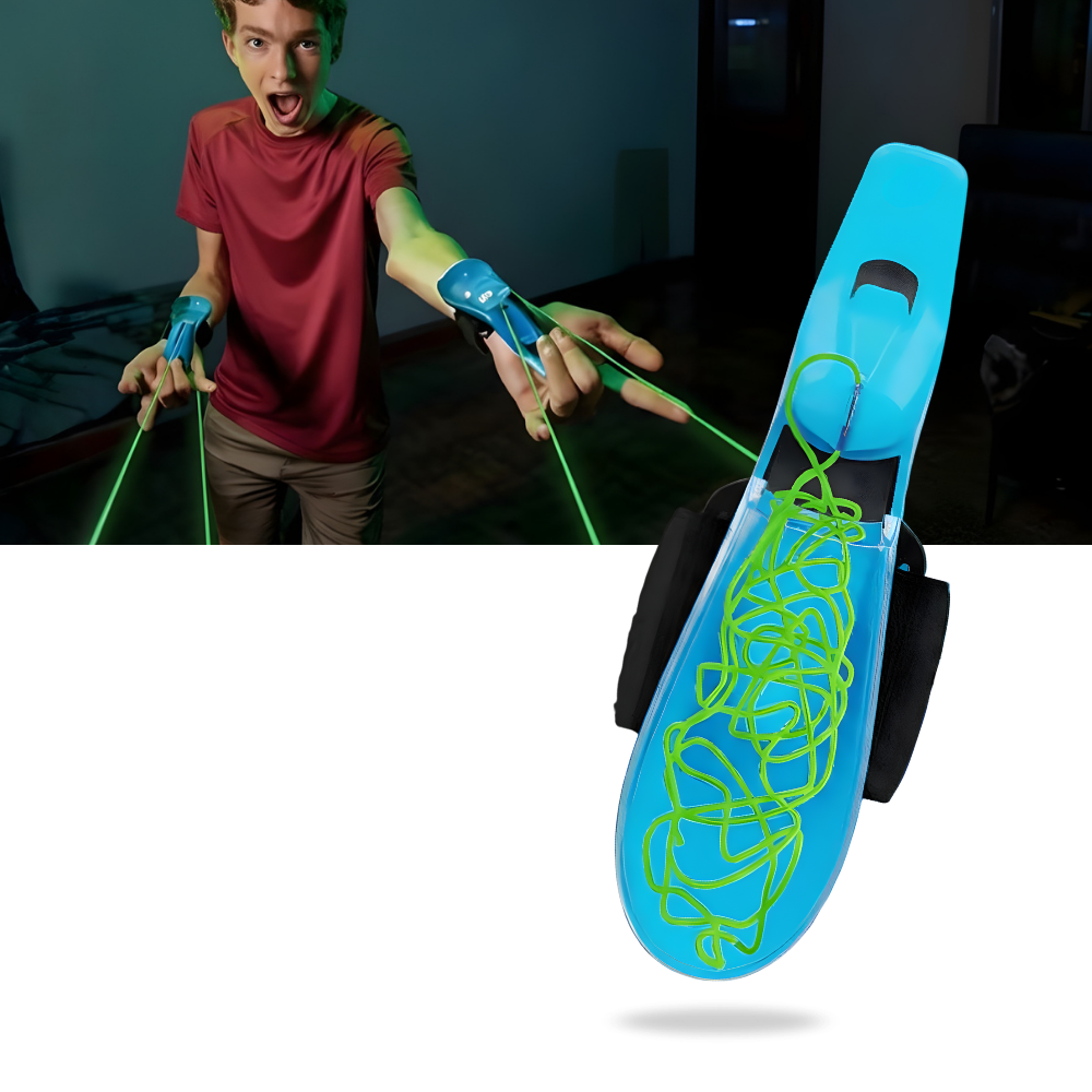 Selvlysende Edderkoppnett-Leke - Ozerty