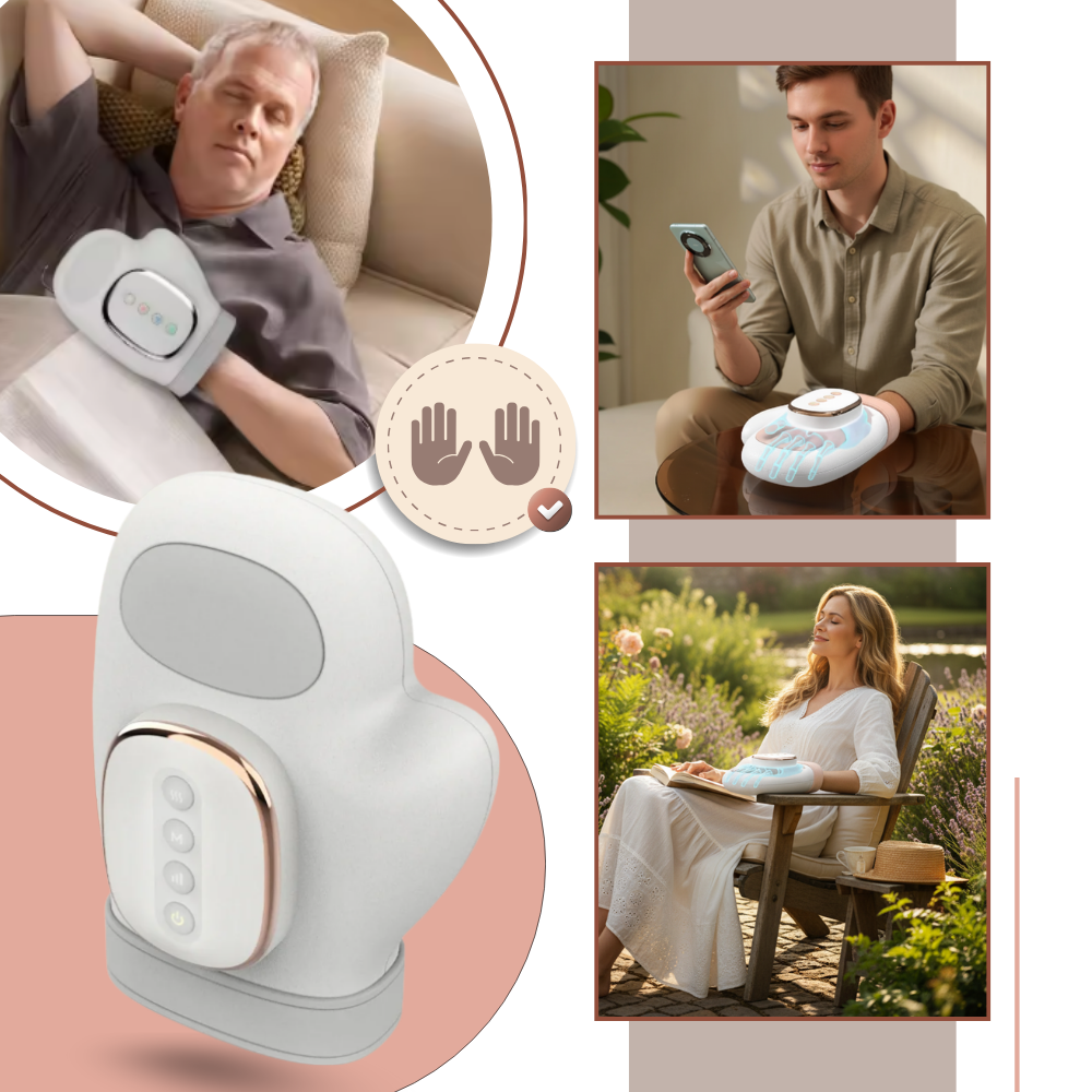 Massasjehanske med Varmekompresjon - Ozerty