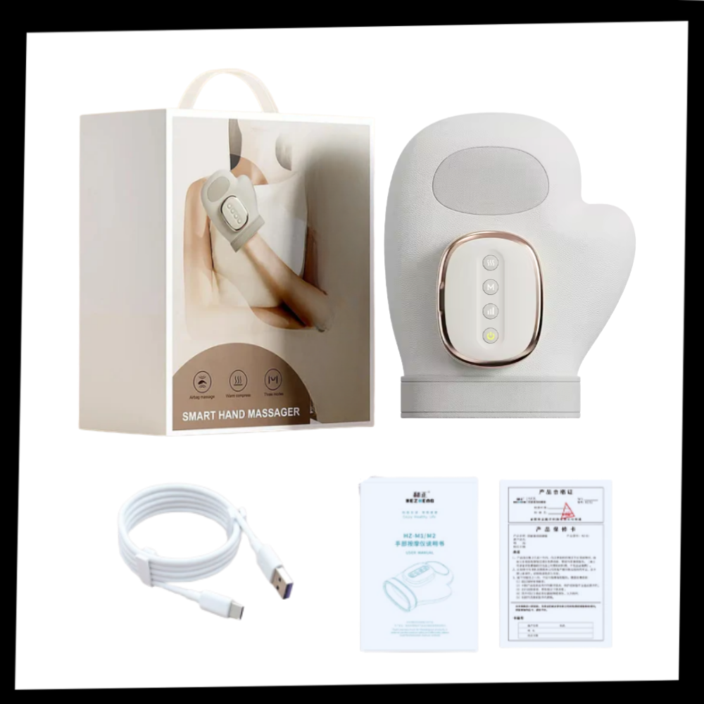 Massasjehanske med Varmekompresjon - Ozerty