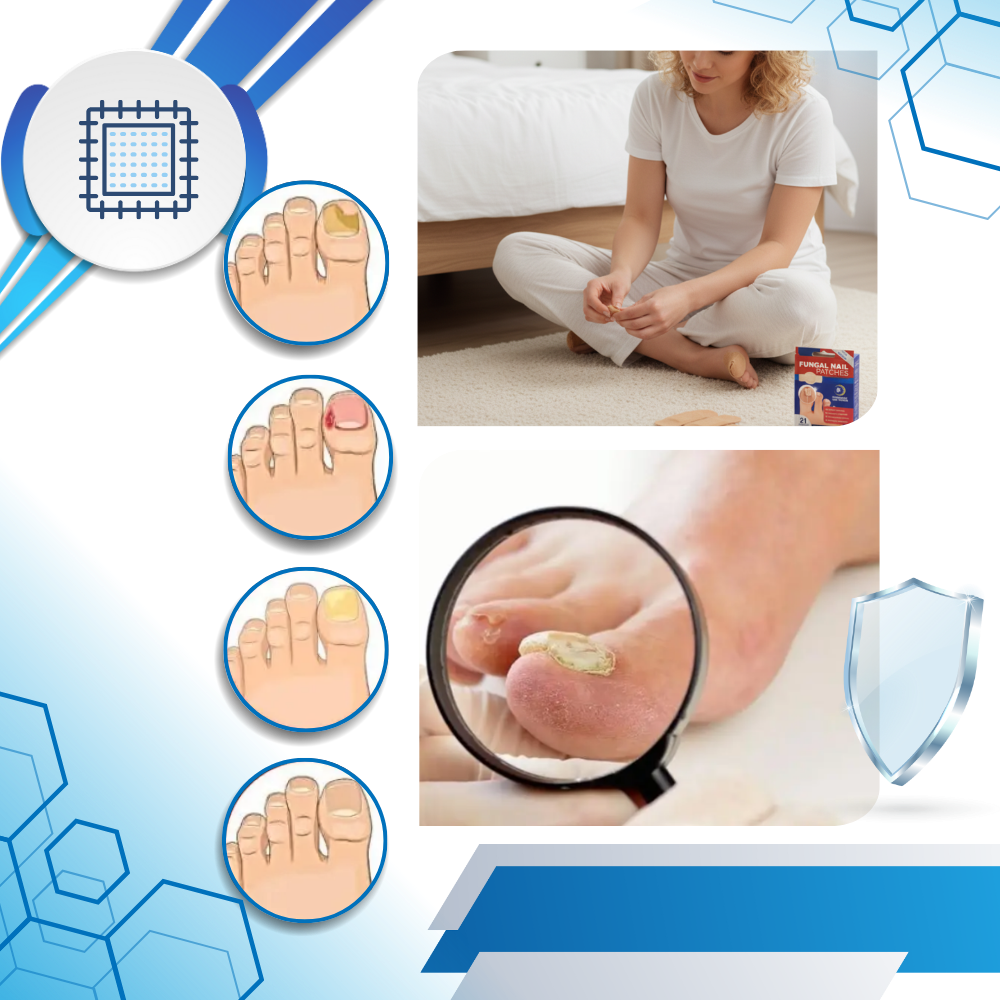 Hydrerende Hydrogel-Negleplaster - Ozerty