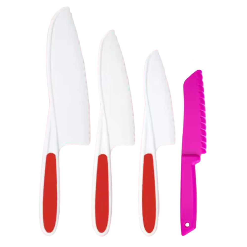 Barnevennlig Kjøkkenlekesett -Rød - Ozerty