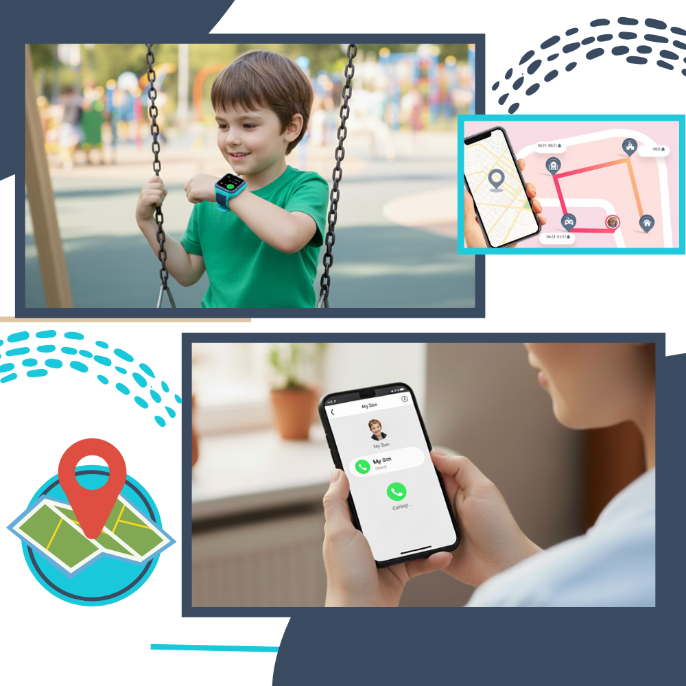 Smart Overvåkningsklokke For Barn - Ozerty