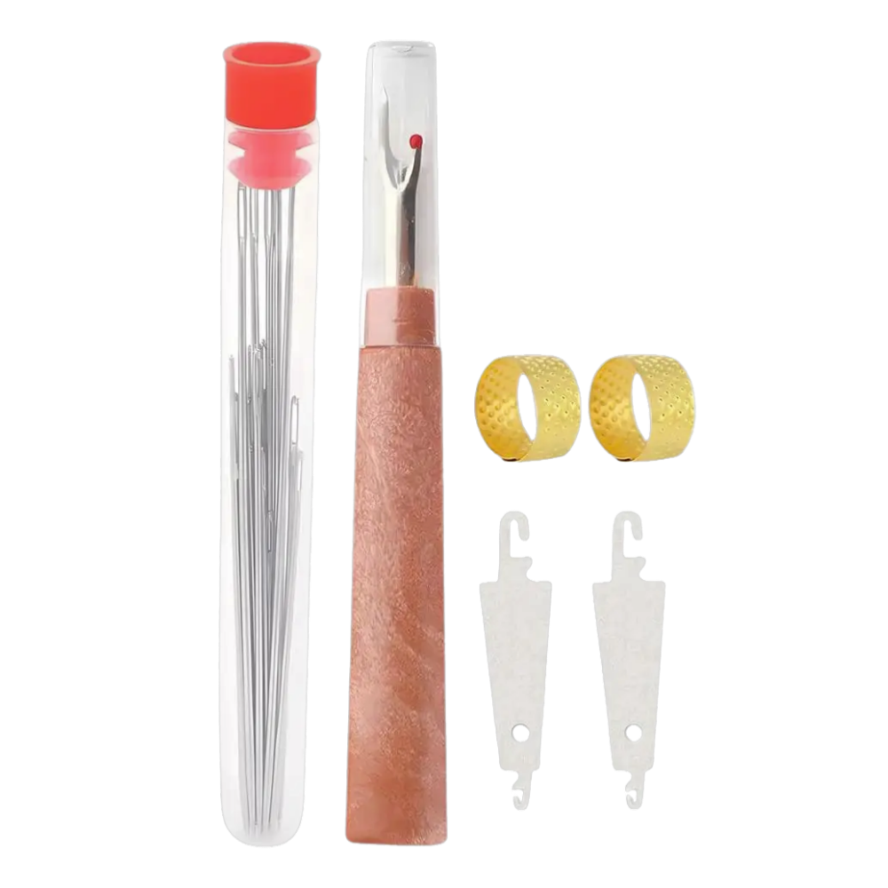 Broderinålsett Med Store Synåler -31 stk - Ozerty