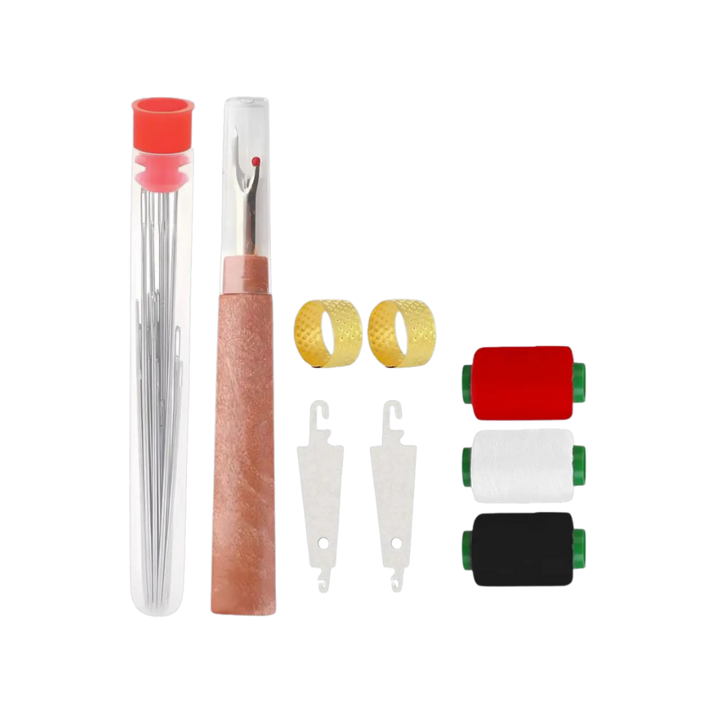 Broderinålsett Med Store Synåler -34 stk - Ozerty