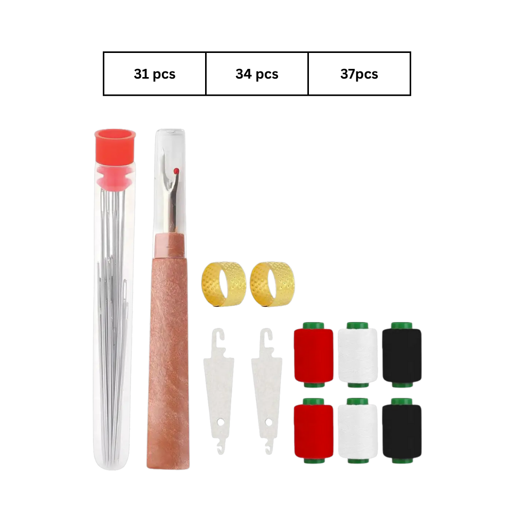 Broderinålsett Med Store Synåler - Ozerty