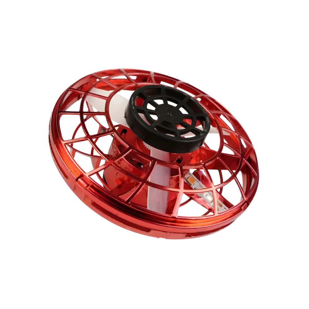 Mini UFO Drone-Spinner -Rød - Ozerty