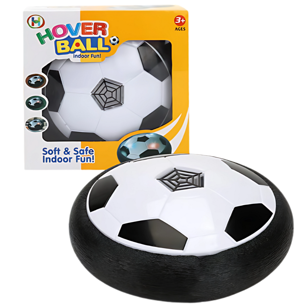 Hover Ball med LED-Lys -Sort - Ozerty