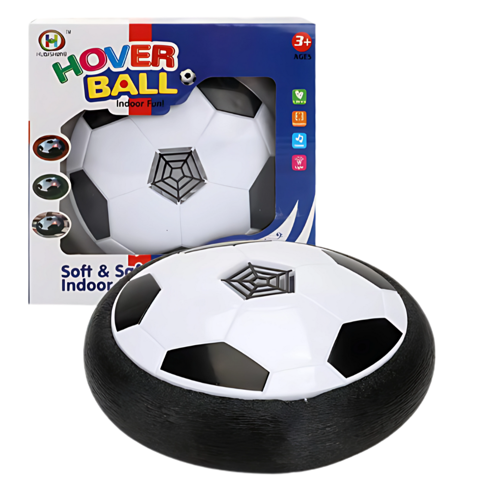 Hover Ball med LED-Lys -Sort - Ozerty