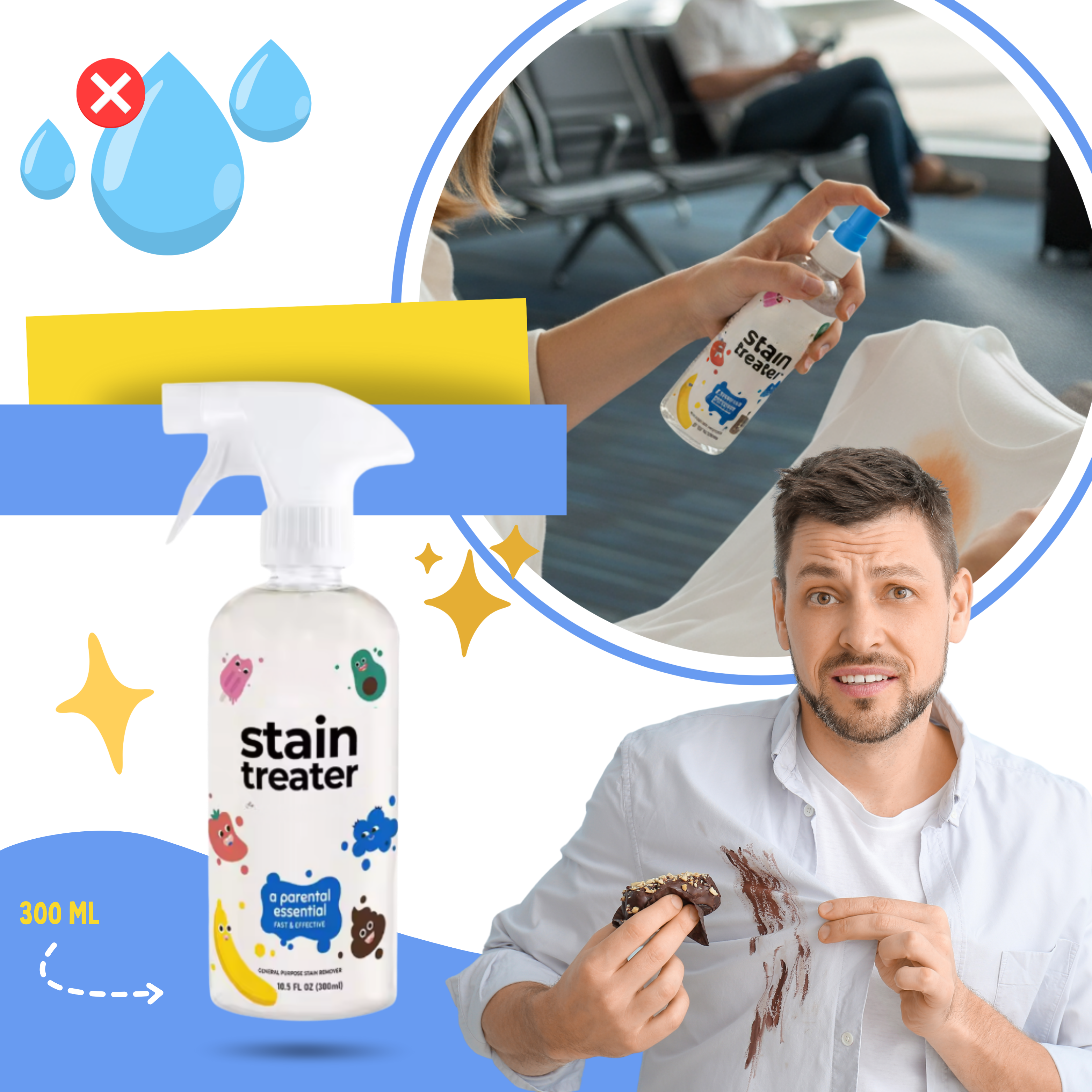 Magic Dry Flekkfjernerspray - Ozerty