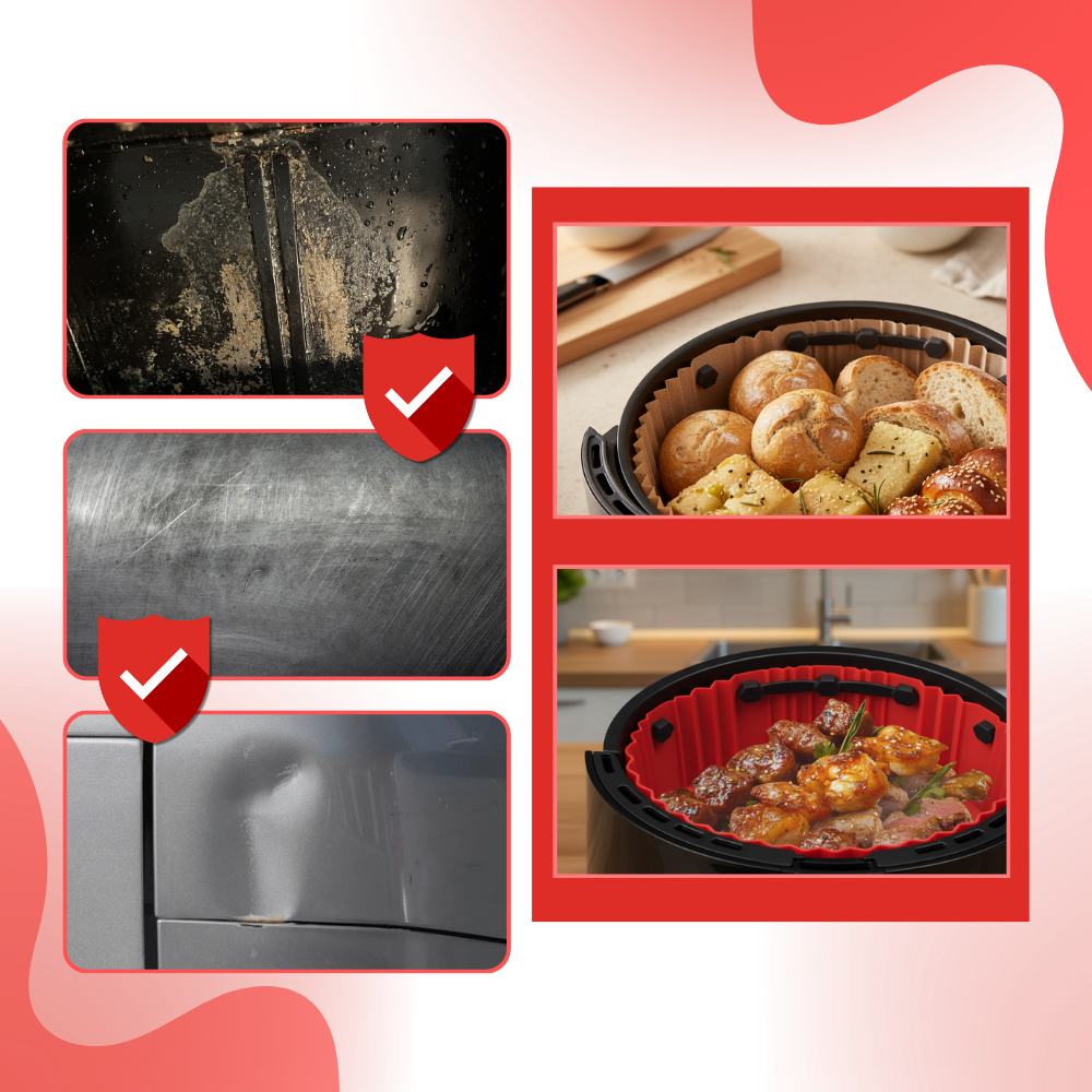 Magnetisk Bakepapirspenne til Airfryer - Ozerty