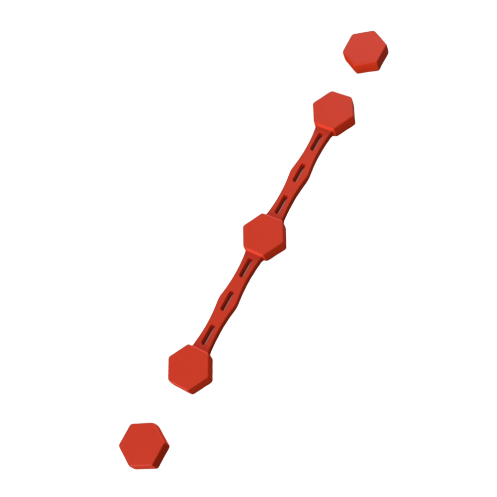Magnetisk Bakepapirspenne til Airfryer -Rød - Ozerty