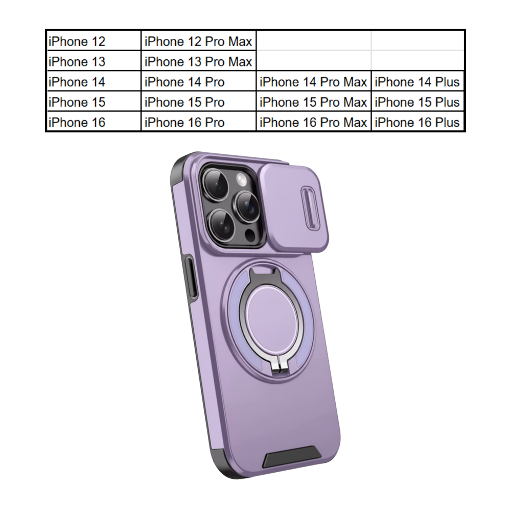 Magnetisk Utrustnet iPhone-Etui - Ozerty
