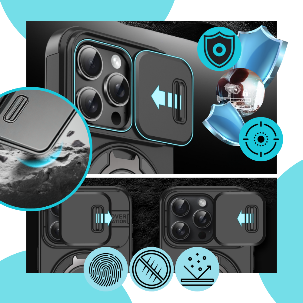 Magnetisk Utrustnet iPhone-Etui - Ozerty