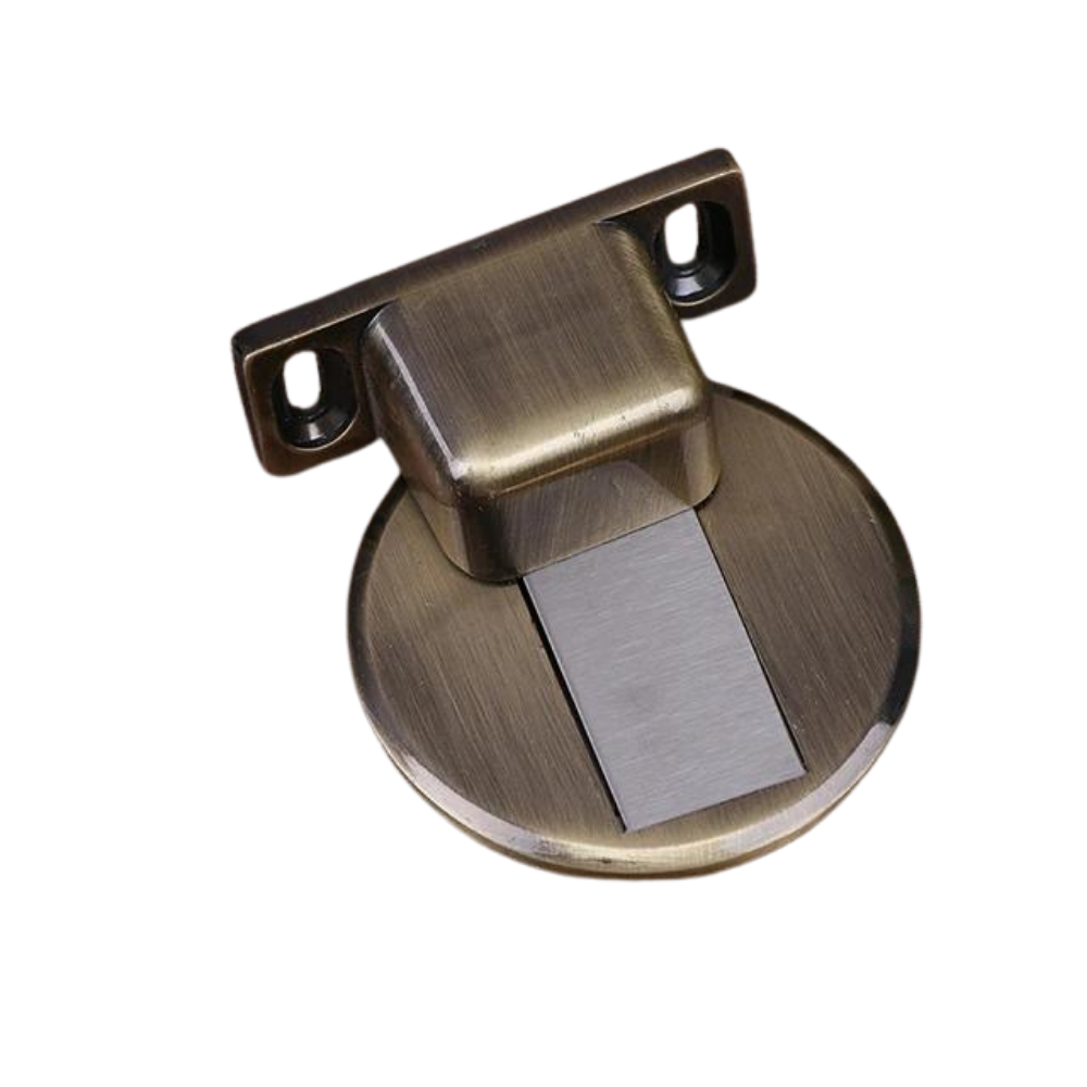 Magnetisk dørstopper i rustfritt stål -Grønn bronse - Ozerty