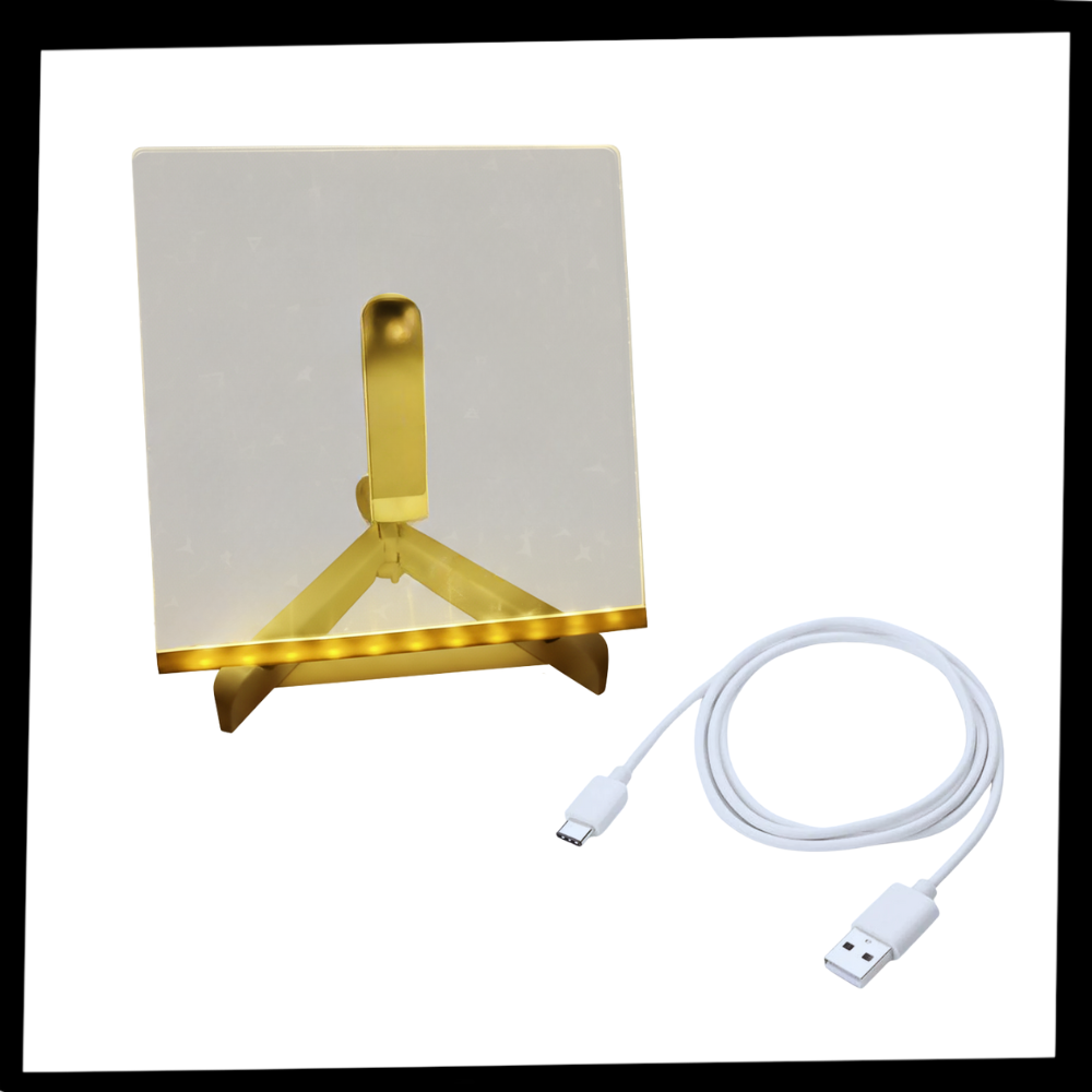 Fascinerende LED-Notatbrett - Ozerty