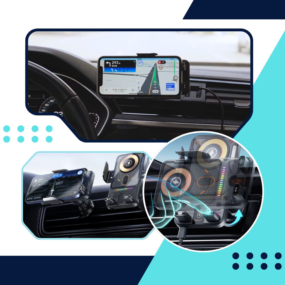 Miles Confidence Mobilholder og -Lader - Ozerty