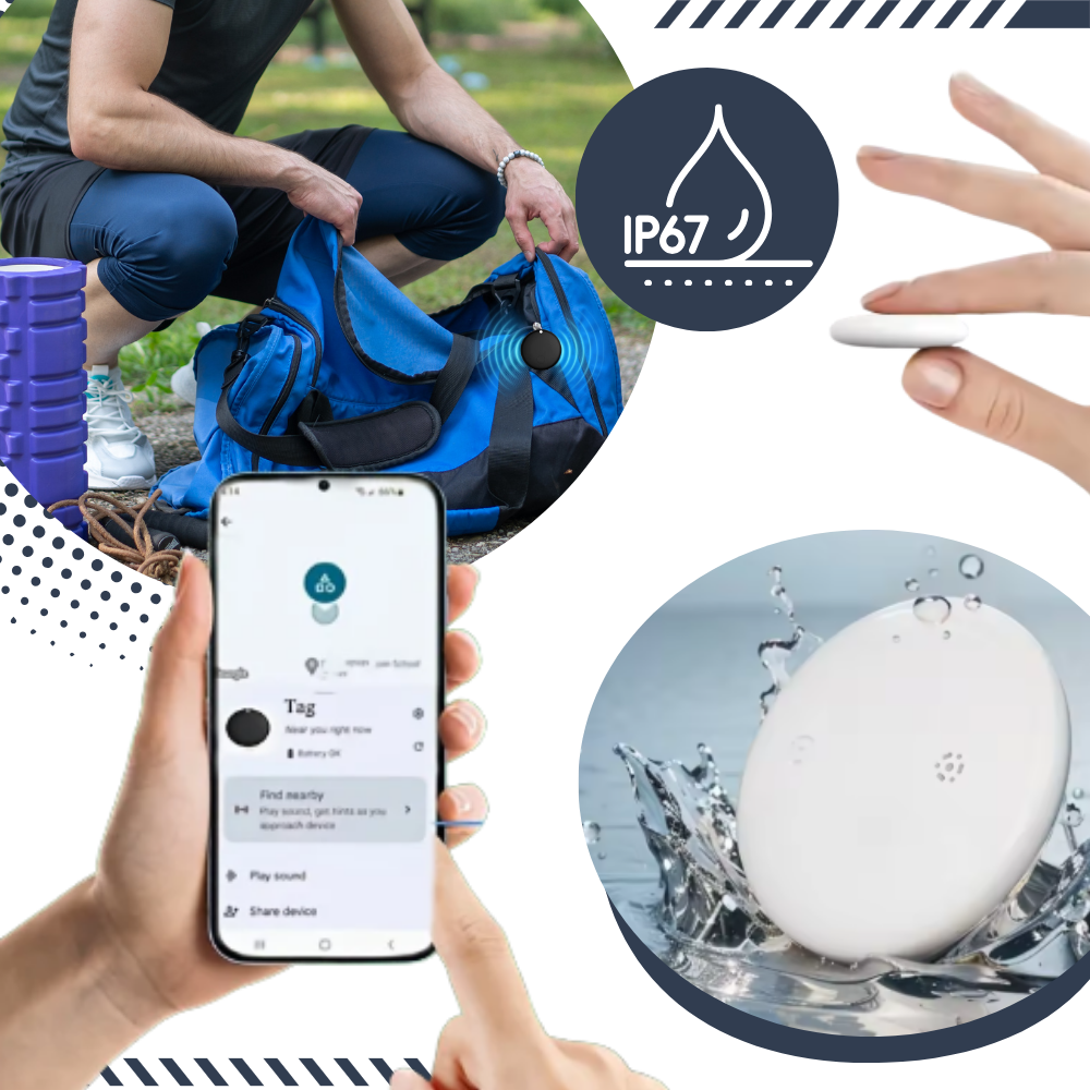 Smart Mini Nøkkelsporer - Ozerty