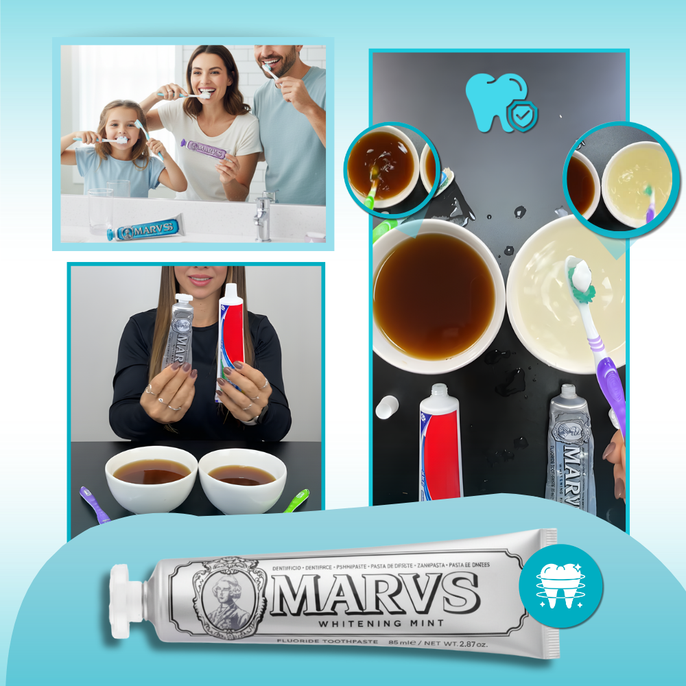 Blekende Tannkrem Med Mint - Ozerty