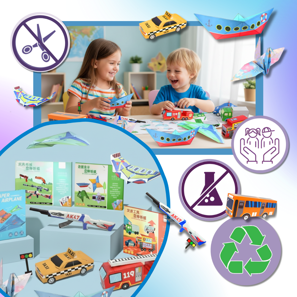 Origamibok Med Flere Temaer - Ozerty