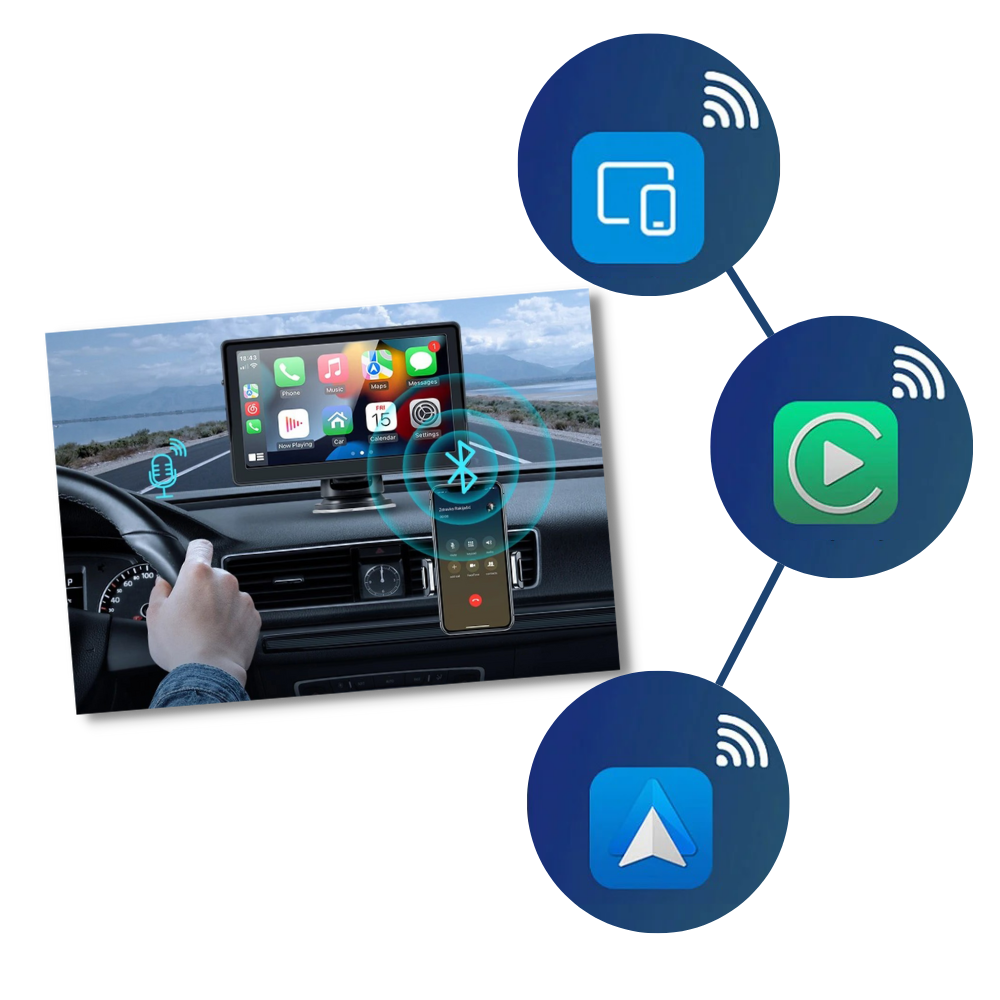 Multimedia trådløs CarPlay-spiller - Ozerty