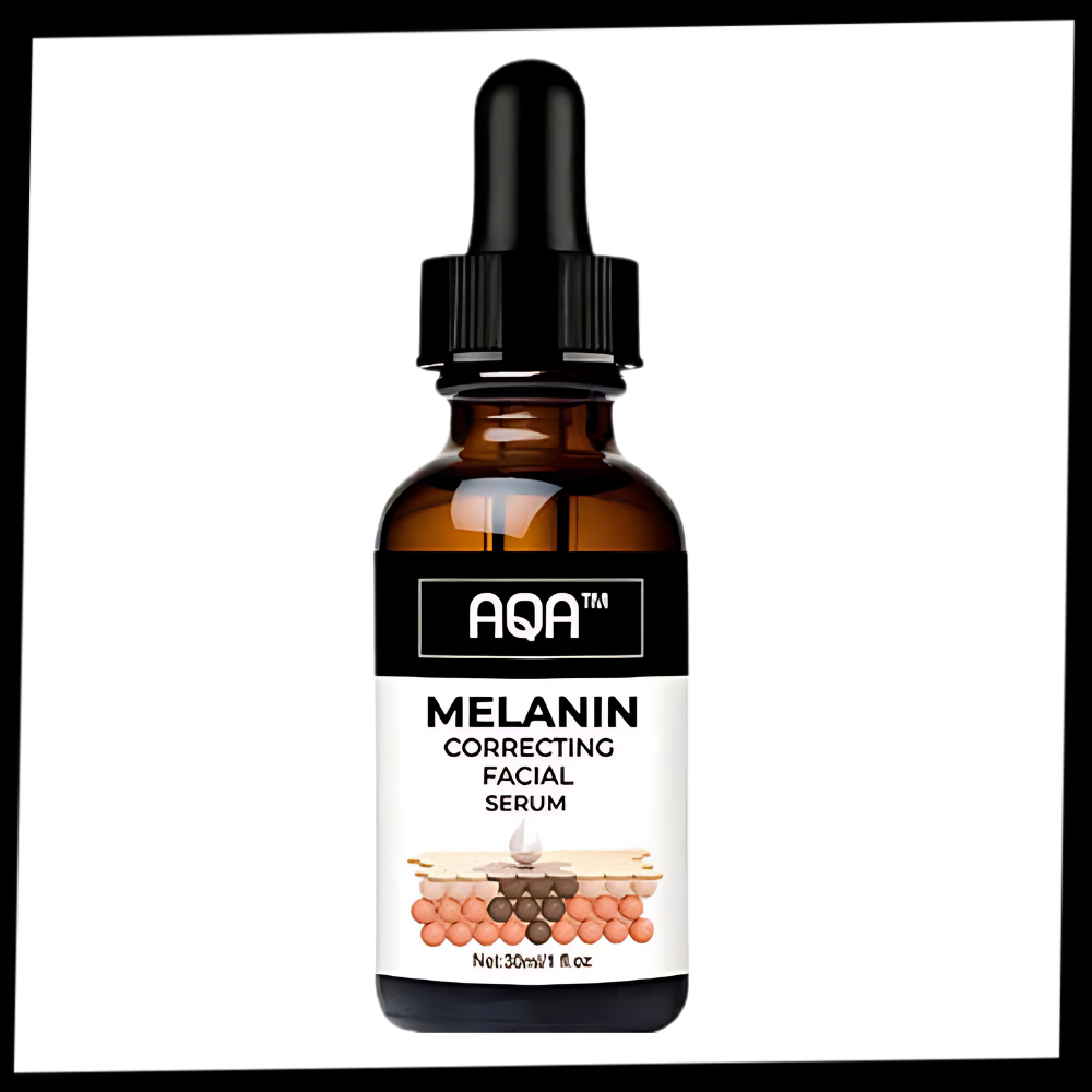 Non-greasy melanin-correcting facial serum 