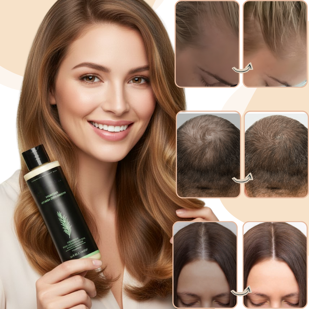 Shampoo & Balsam med Rosmarin og Keratin - Ozerty