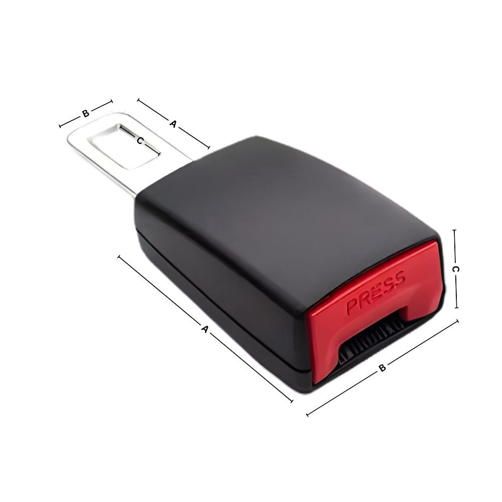 Setebelteforlenger Med Sikker Lås - Ozerty