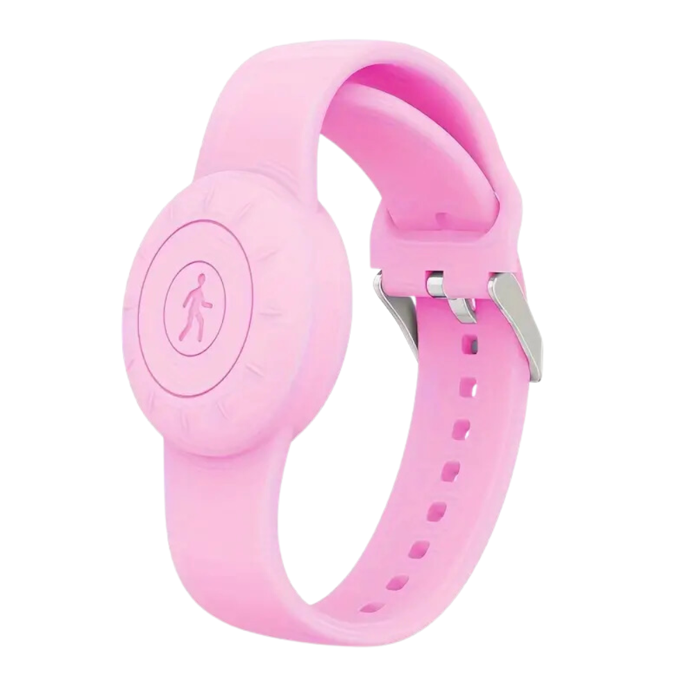 Airtag-klokke i Silikon -Rosa - Ozerty