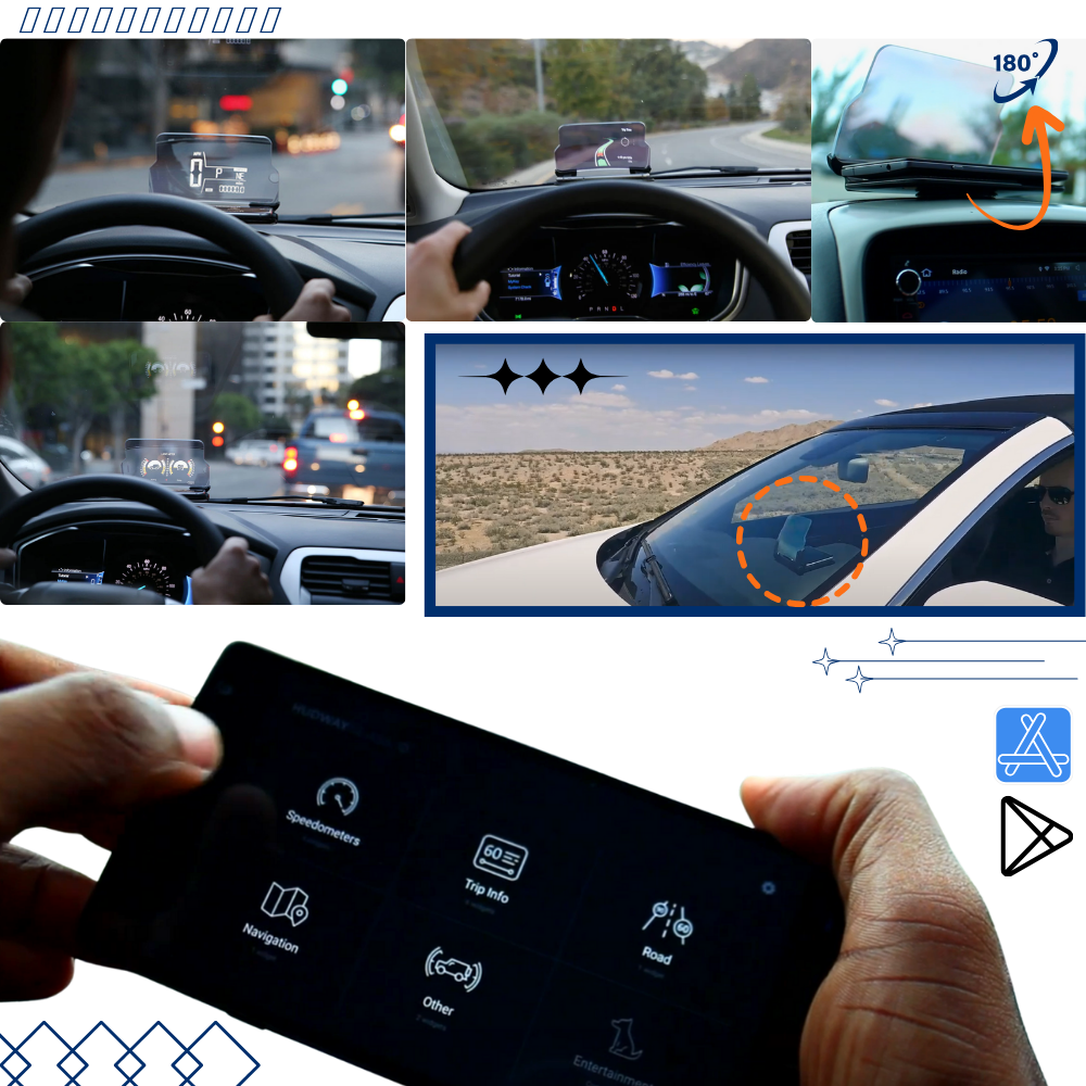 Smart HUD Til Dashbord - Ozerty
