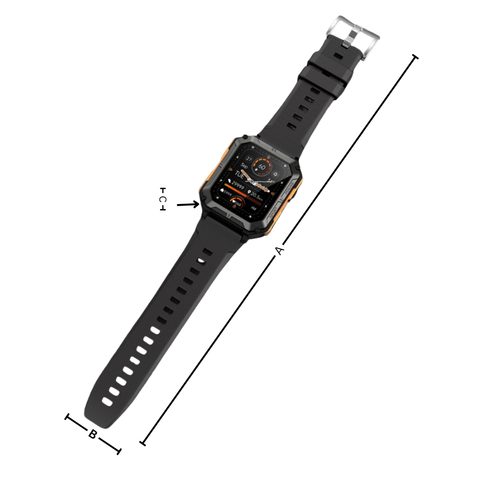 Smart Taktisk Armor-Klokke - Ozerty