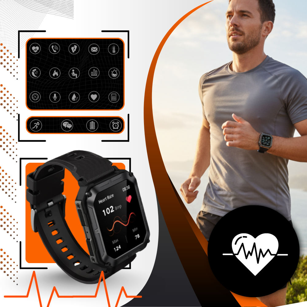 Smart Taktisk Armor-Klokke - Ozerty