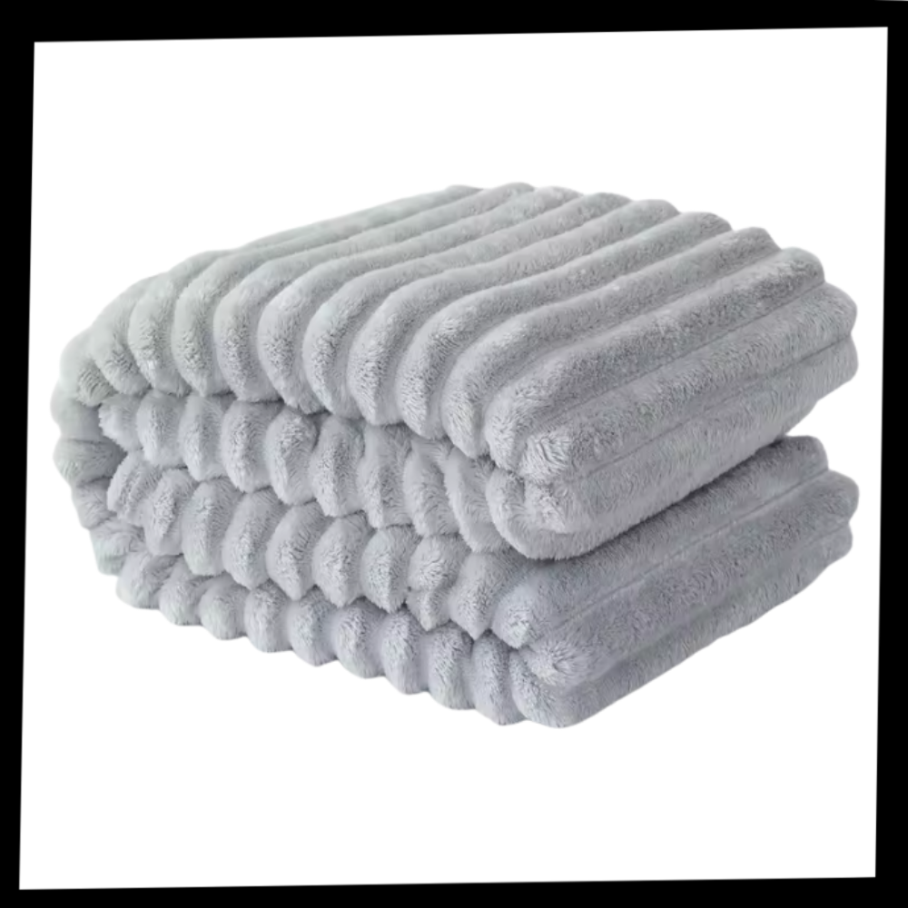 Mykt og Koselig Flanellpledd - Ozerty