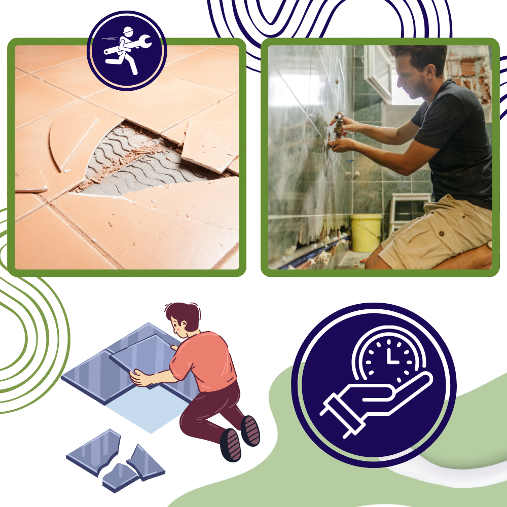 Vanntett Flislim med Sterk Vedheft - Ozerty