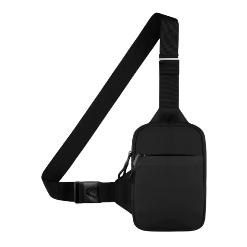 Stilig Mini-Sling-Brystveske -Sort - Ozerty