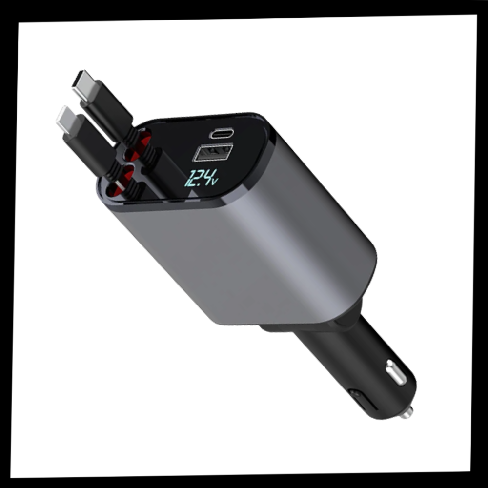 Teleskopisk Bil-Ladestasjon - Ozerty