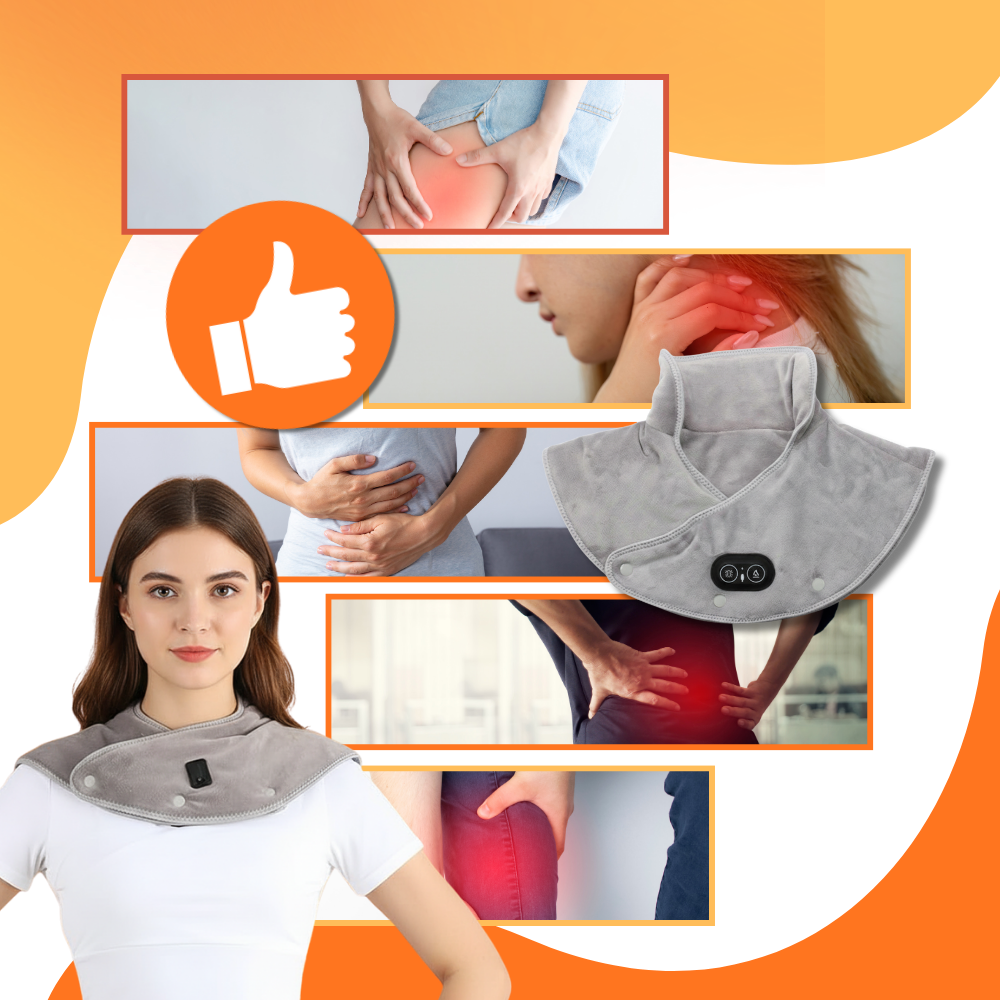 Varme- og Massasjeapparat I Minkfløyel - Ozerty