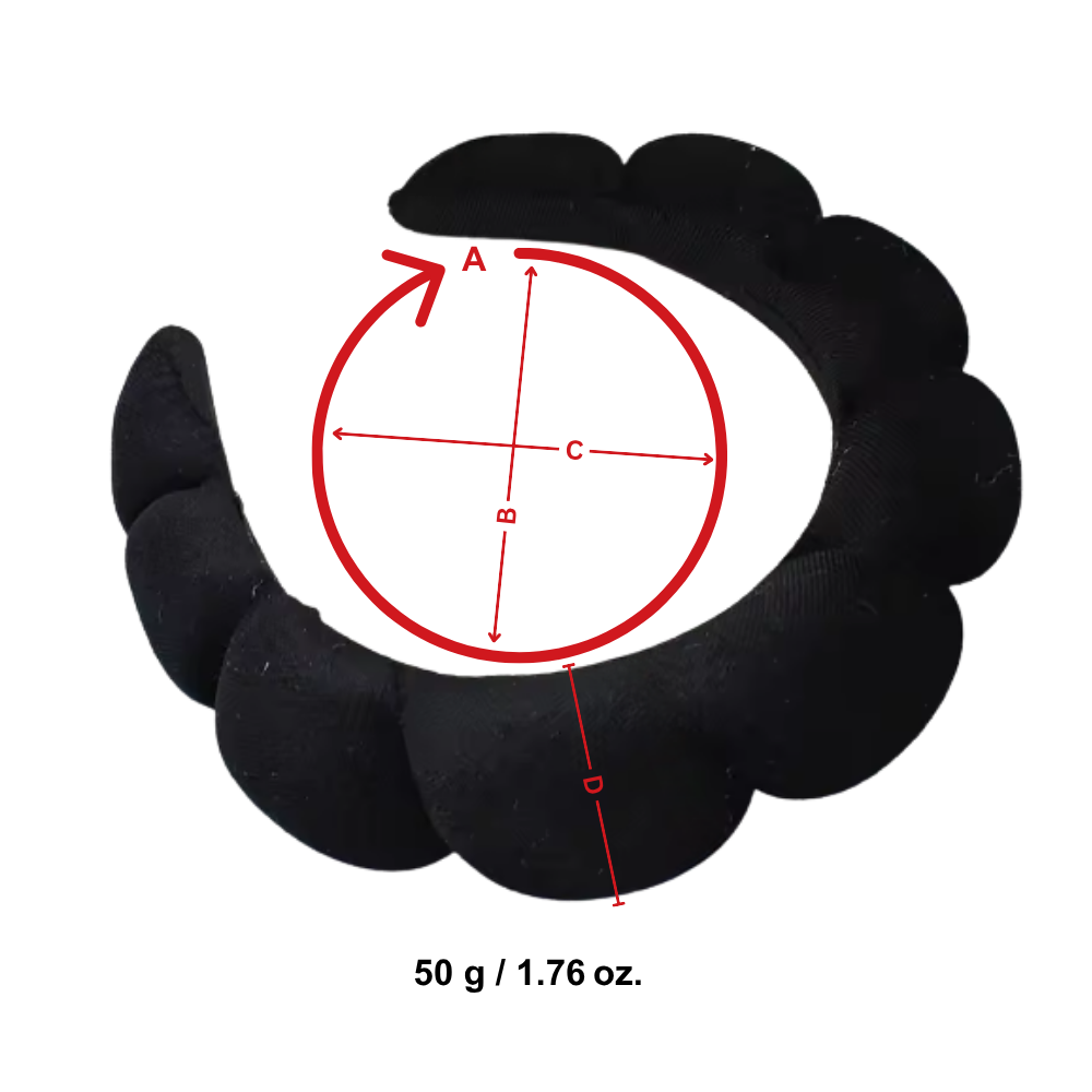 Fløyelshårbånd For Hudpleie - Ozerty