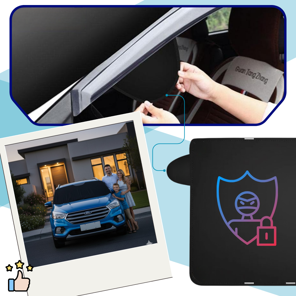 Magnetisk Snødeksel til Frontrute - Ozerty